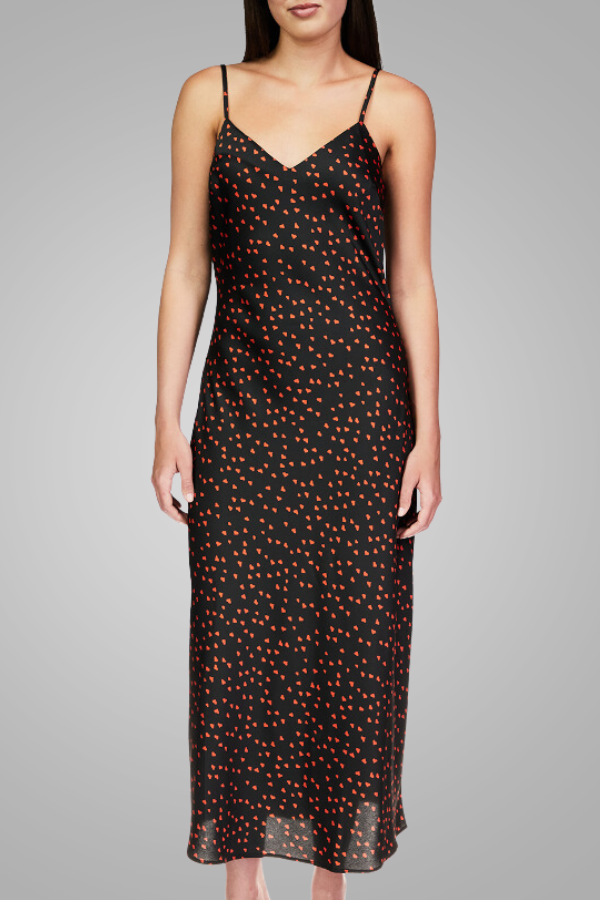 SC PRINTED SLIP DRESS