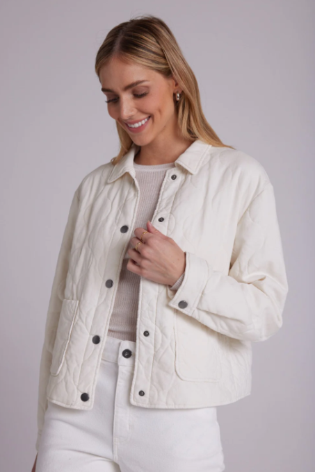 BD TWO POCKET QUILTED JACKET