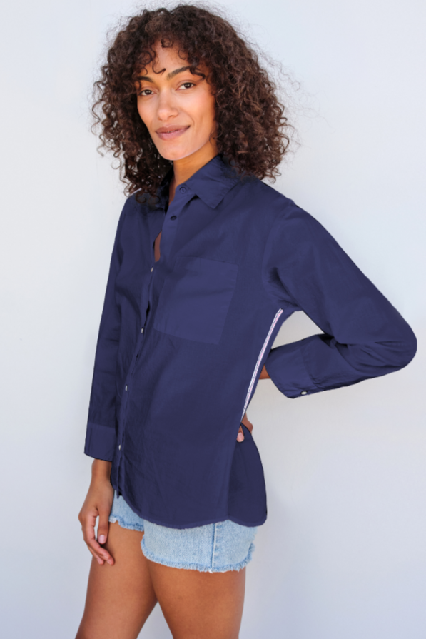 SDR VOILE BUTTON DOWN