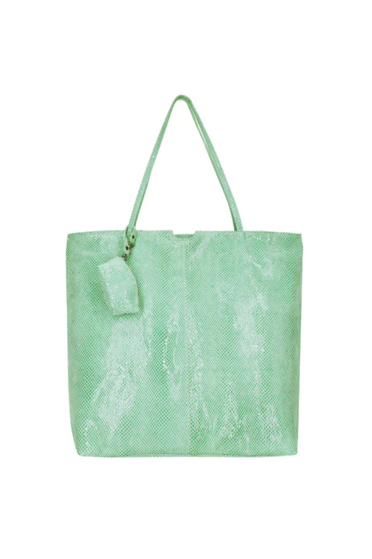 LC GEMMA TOTE IN GREEN